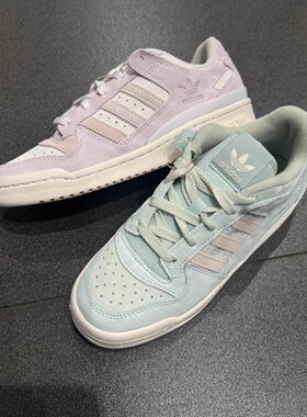 Adidas三叶草FORUM男女经典复古丝绒运动板鞋休闲鞋JQ9145 JQ9146