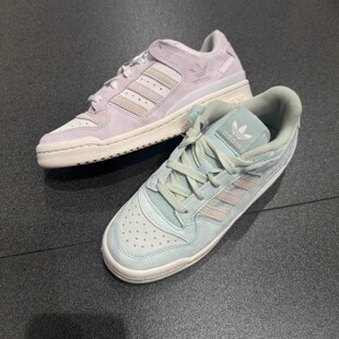 Adidas三叶草FORUM男女经典 休闲鞋 JQ9145 JQ9146 复古丝绒运动板鞋