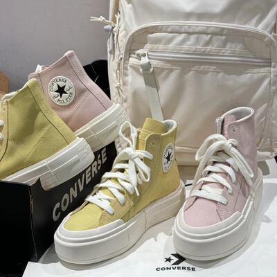 匡威悠游男女休闲板鞋厚底帆布鞋