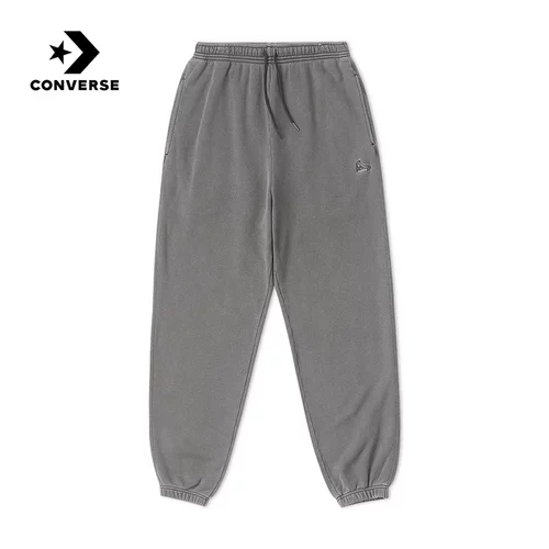CONVERSE匡威 男女款小鞋子刺绣水洗色运动长裤10027116-A01-A02