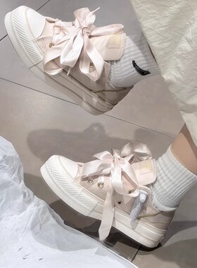 正品CONVERSE匡威AllStarLift四时花序女厚底菊花休闲板鞋A14213C