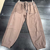 正品 A04 10023521 converse匡威 坚果色束脚针织拼接运动休闲裤