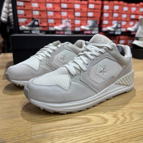 CONVERSE Wave Trainer 匡威灰白色接撞色低帮运动休闲鞋 A13462C