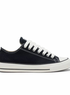 正品Converse匡威26春男女款黑色经典低帮帆布鞋休闲板鞋 A19079C