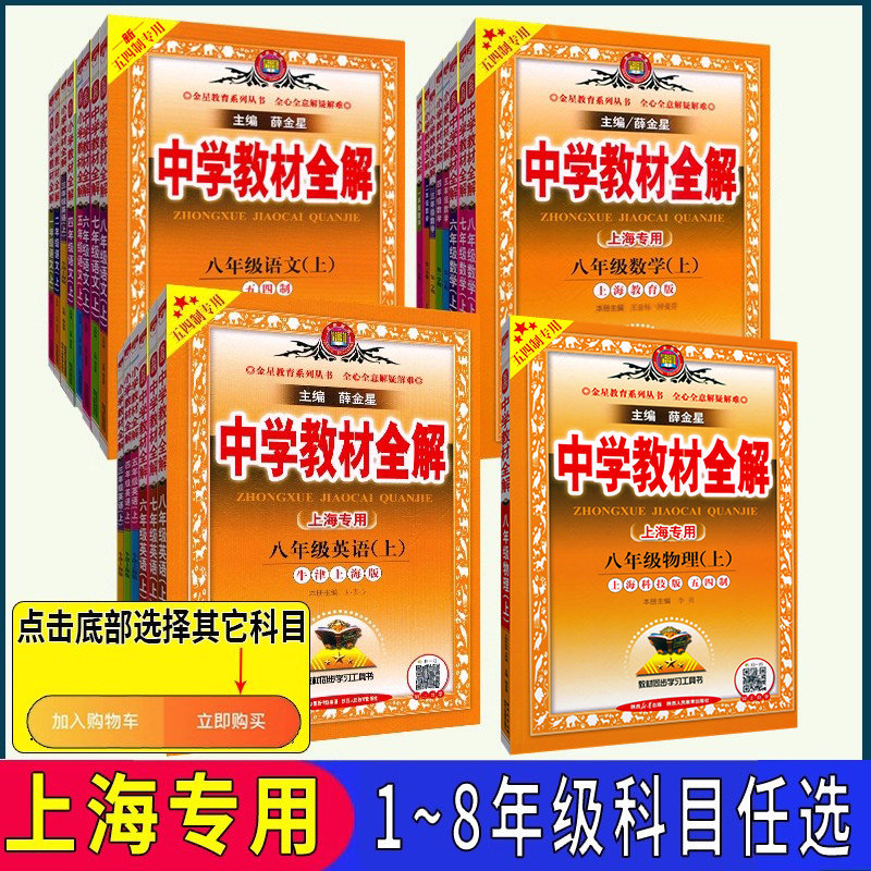 薛金星小学中学教材全解语文数学