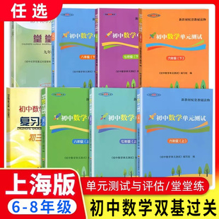 2026初中数学单元测试堂堂练六七八年级上下册6 7 8年级第一二学期 单元测试+双基过关堂堂练+答案 光明日报出版