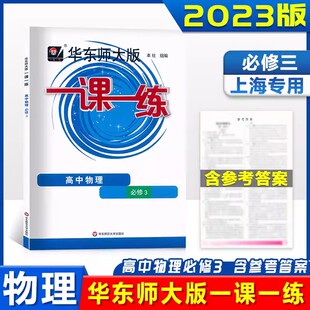 华东师大版 一课一练 物理必修3 必修第三册 高二第一学期高2年级上 沪教版上海高中教材同步配练习 含答案