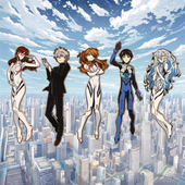 FooLii孚狸EVA新世纪福音战士20周年纪念金属徽章PIN胸针动漫周边