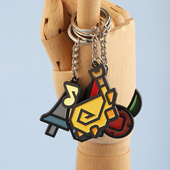 FooLii孚狸怪物猎人荒野金属钥匙扣武器配饰太刀弓操虫棍铳枪大剑