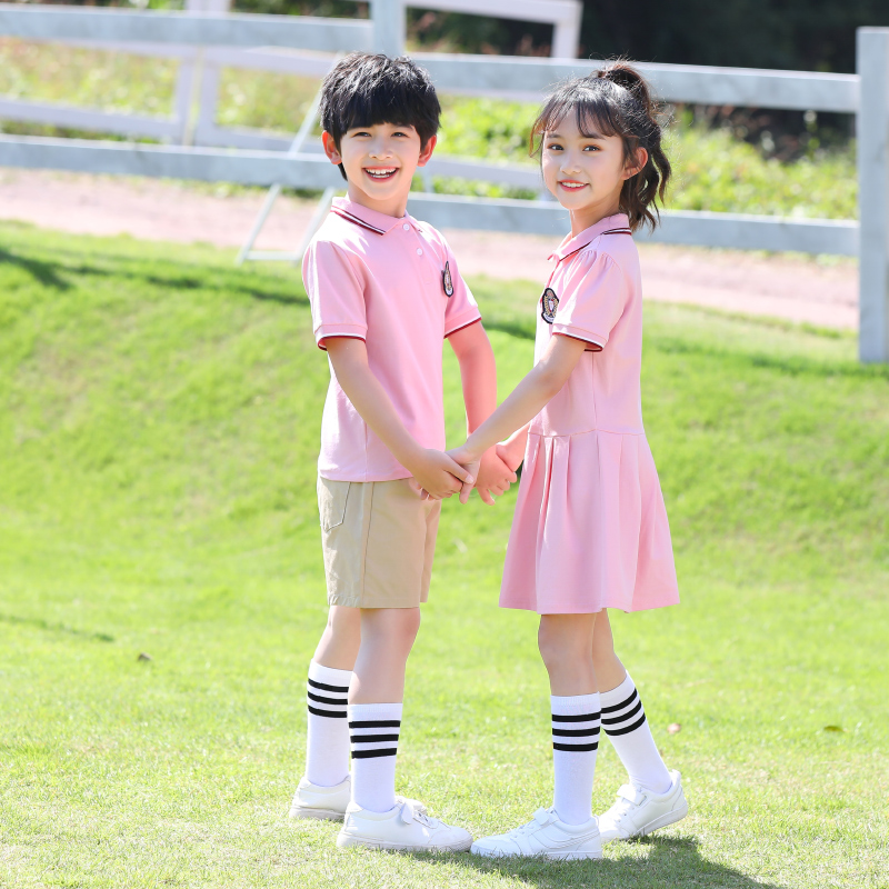 幼儿园园服中小学生套装纯棉