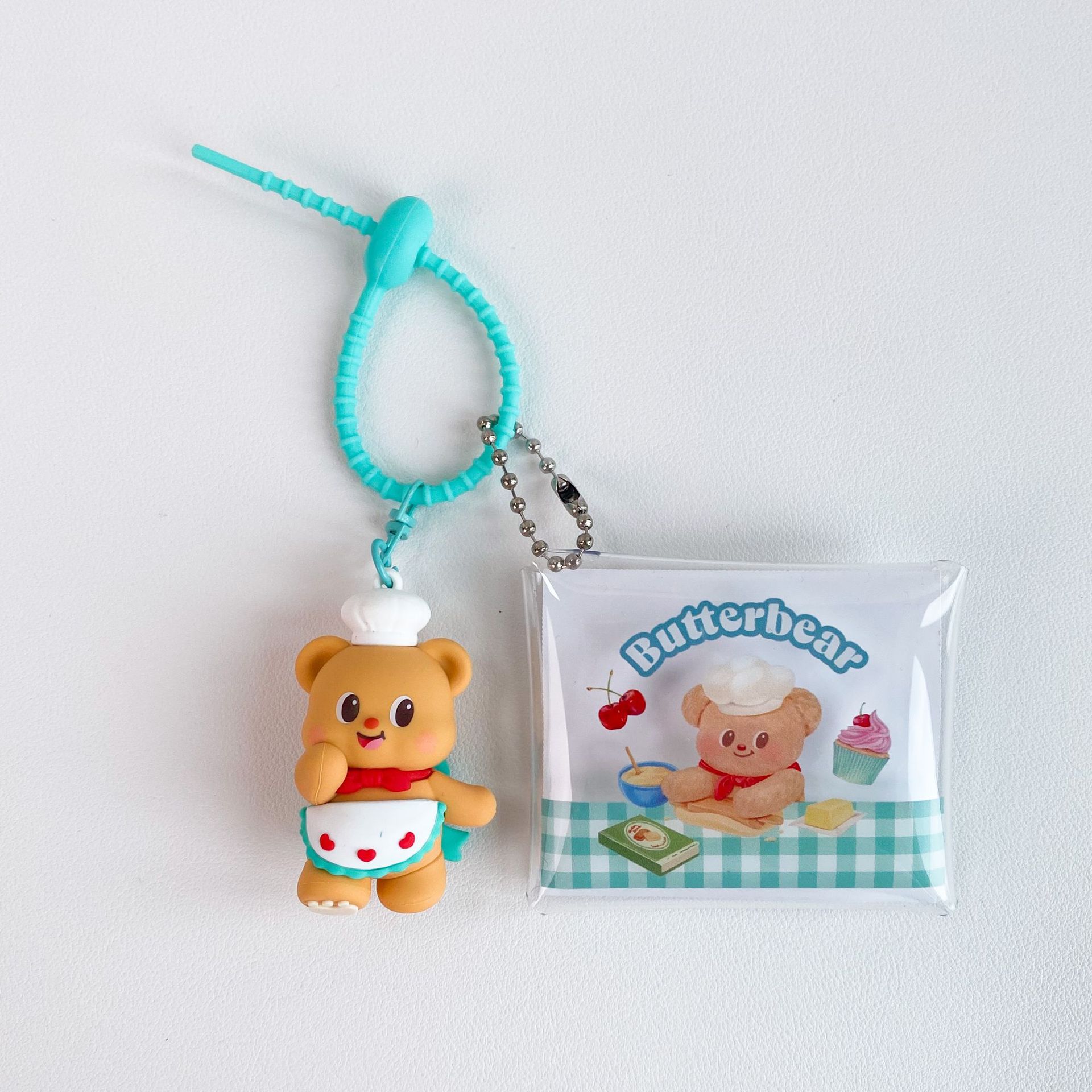 正版卡通黄油小熊手绳扣甜美