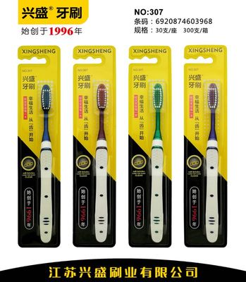 软毛口腔护理清洁家庭旅行牙刷