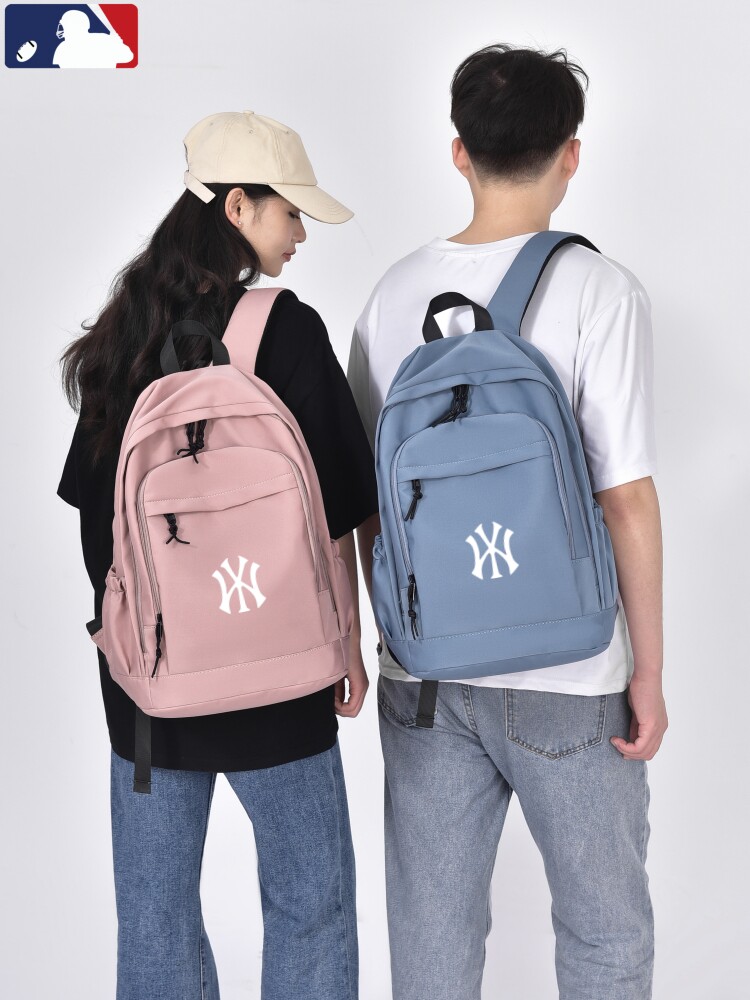 美国潮双肩包男士大容量旅行电脑背包休闲初中高中大学生书包女