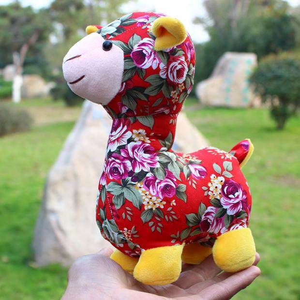 儿童新年生肖礼物羊公仔玩具布娃娃节庆婚庆年会抛洒礼物抓机娃娃