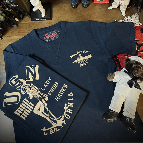 SJ短袖阿美咔叽男女重磅T恤