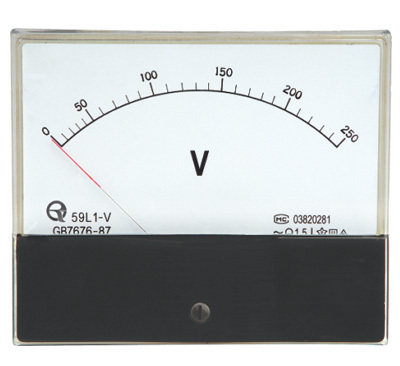 59L1面板式交流指针式电流表安培表59L1-V指针式交流电压表伏特表