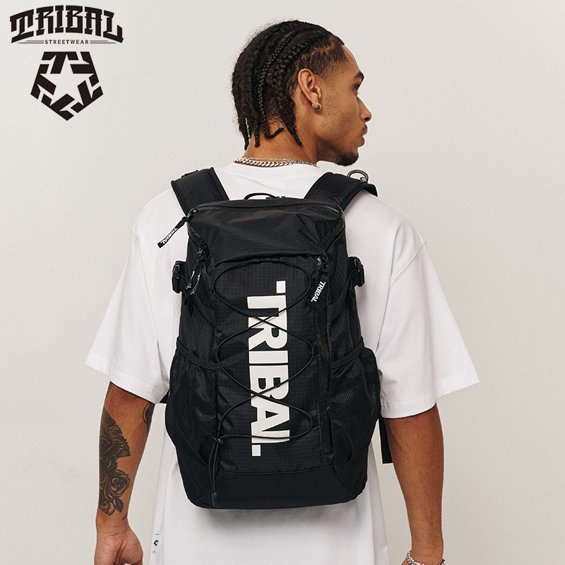 街舞滑板美式嘻哈涂鸦双肩背包