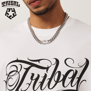 TRIBAL古巴项链街舞滑板美式嘻哈配饰高街vibe风复古街头钛钢颈链