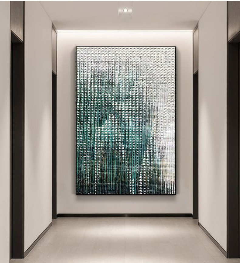 立体浮雕肌理画玄关客厅过道餐厅楼梯背景现代简约软装装饰挂画