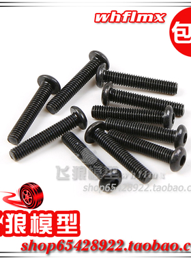 若凡汽油车baja 5B 内六角平圆头螺丝 10个（M3×16） 68045