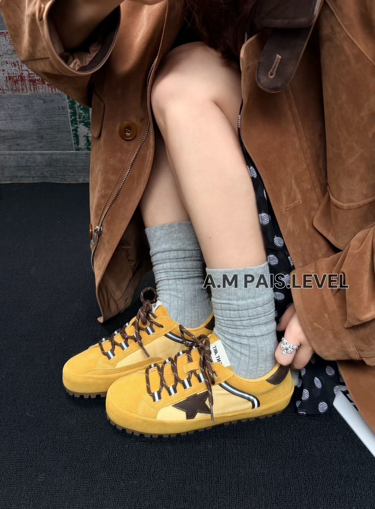 韩版绑带老爹鞋2026新款爆款平底时尚运动休闲旅行鞋真皮阿甘鞋女,女鞋,时尚休闲鞋,淘宝优惠券,粉丝福利购,淘宝优惠卷