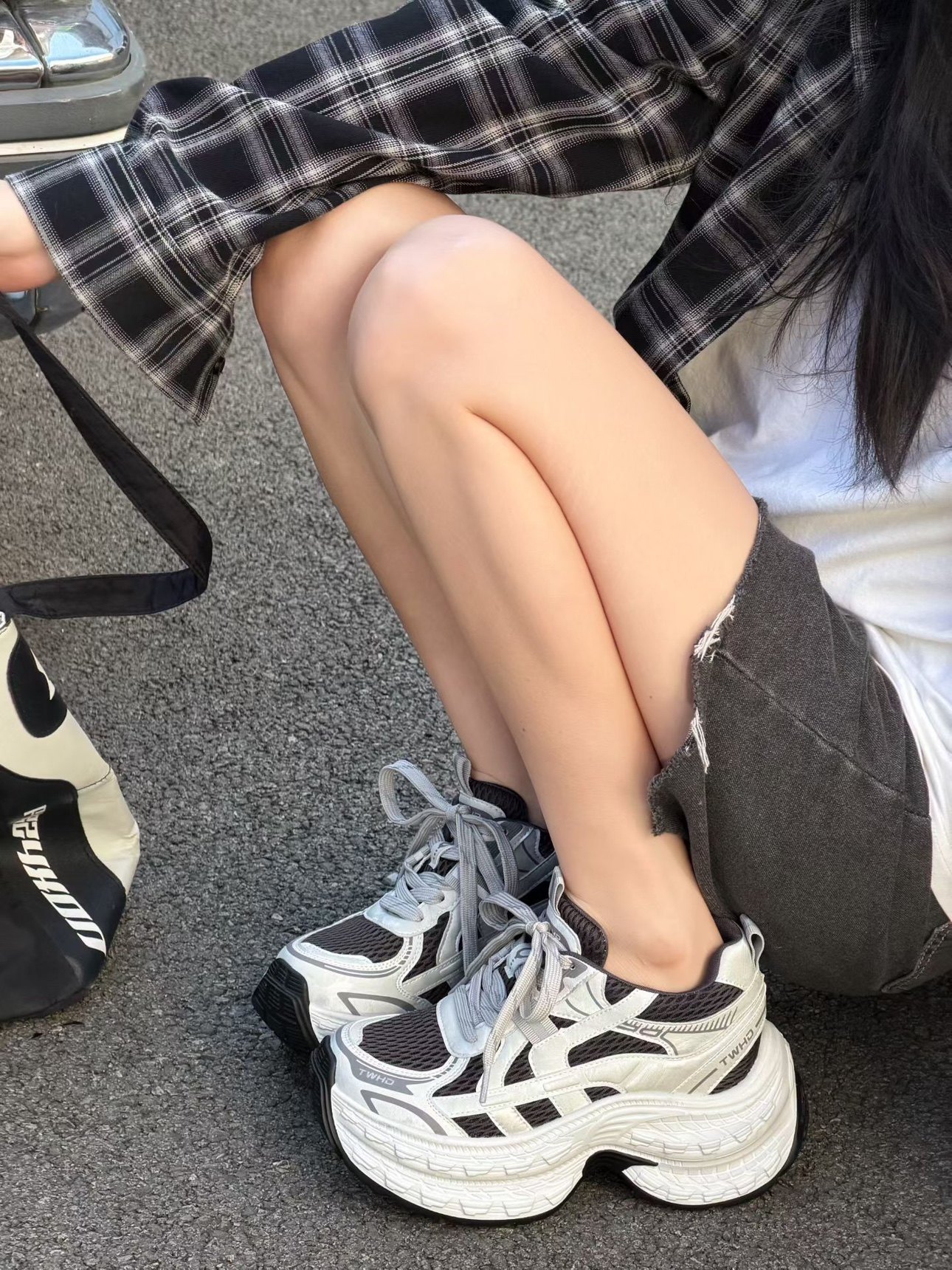 欧货爆款厚底老爹鞋女2026夏季新款百搭小个子增高休闲运动鞋潮鞋,女鞋,时尚休闲鞋,淘宝优惠券,粉丝福利购,淘宝优惠卷