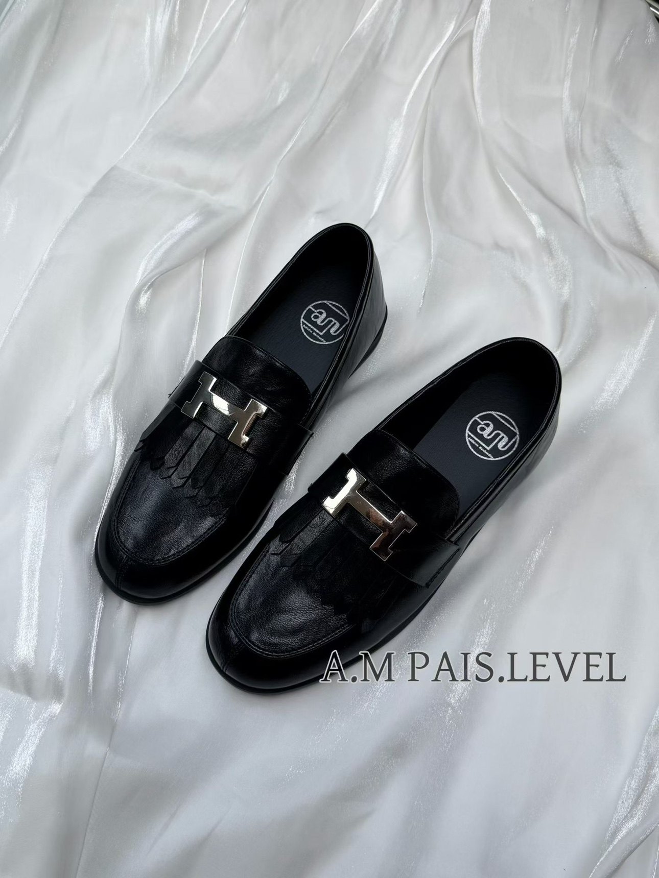 英伦风真皮流苏乐福鞋女2026新款通勤平底一脚蹬单鞋懒人豆豆鞋子,女鞋,乐福鞋（豆豆鞋）,淘宝优惠券,粉丝福利购,淘宝优惠卷