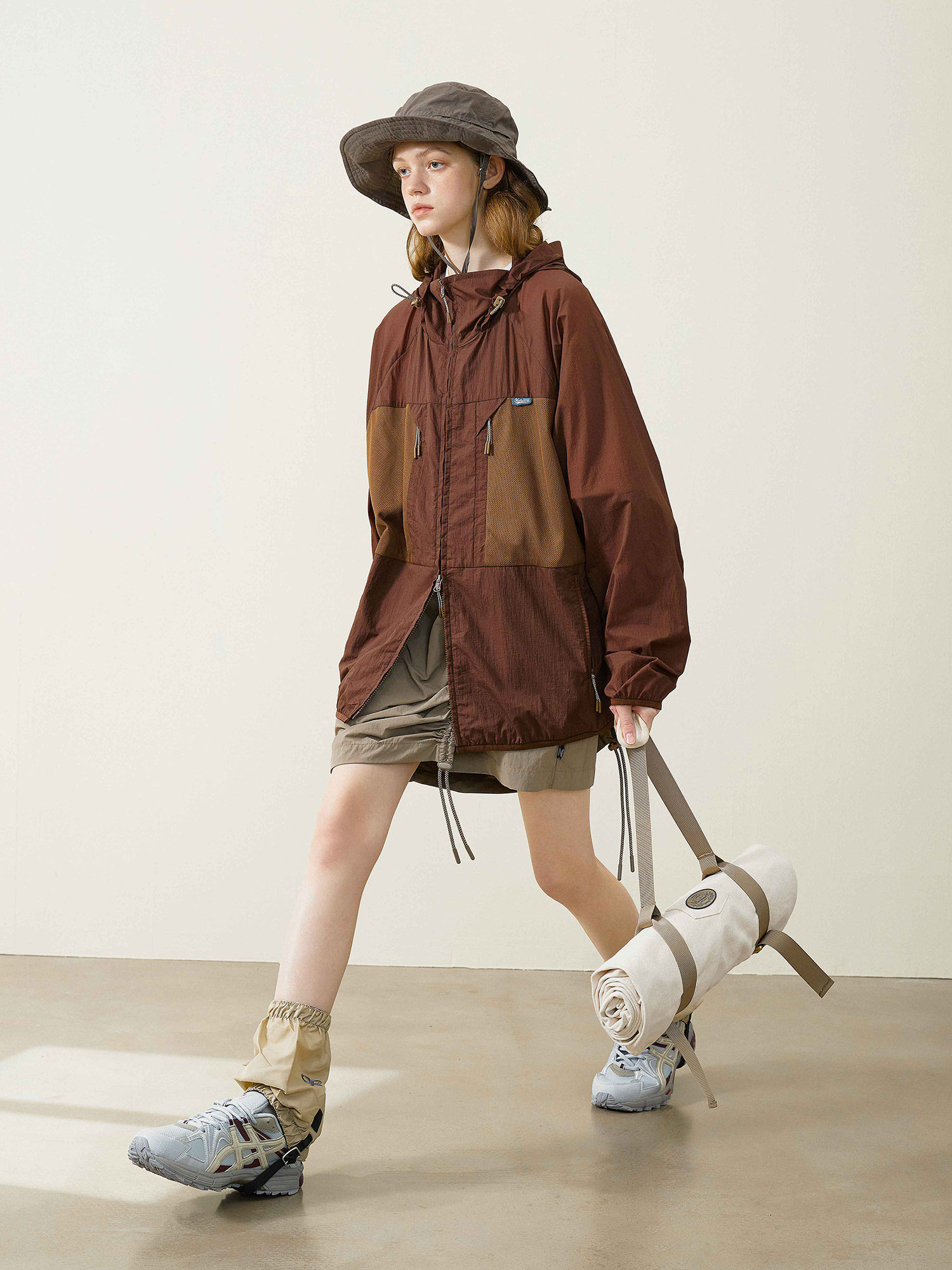 NOTHOMME 야외 경량 통기성 재킷 후드 피부 의류 태양 보호 의류 남성과 여성을위한 태양 보호 의류