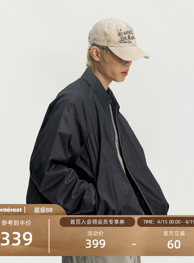 瞬时山野Monterest户外C6防泼水UPF50+防晒翻领气球下摆夹克外套