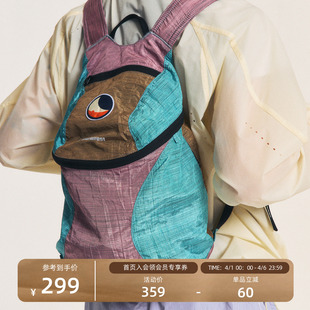 TTTM联名款 月影浮莲联名轻量可收纳MINI背包 瞬时山野Monterest