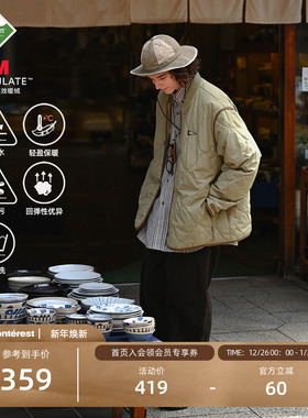 NOTHOMME Teflon三防3M新雪丽 宽松菱格绗棉男士外套棉衣棉服