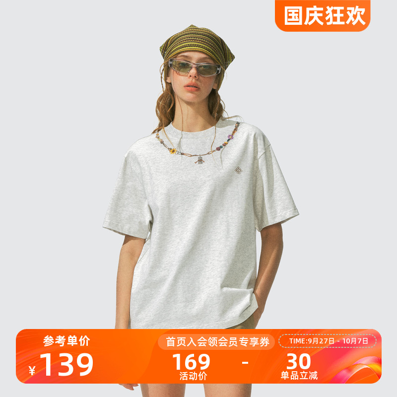 Monterest凉感宽松短袖T恤女款