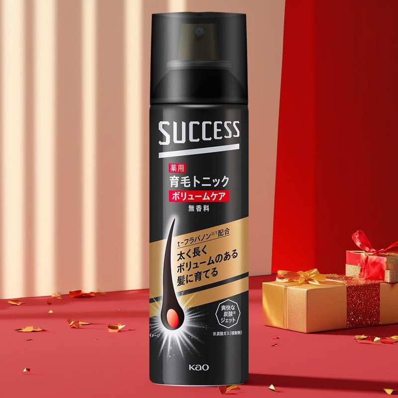 日本kao花王success男士头皮精华液喷雾剂强健发跟去屑滋养头皮