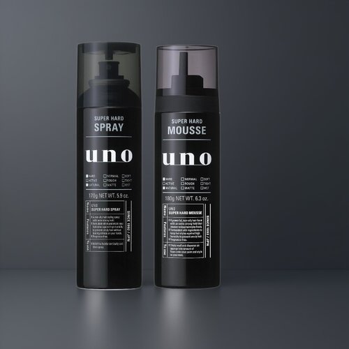 日本UNO定型喷雾发胶造型摩丝