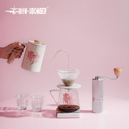 轰炸机怦然心动手冲咖啡壶礼盒套