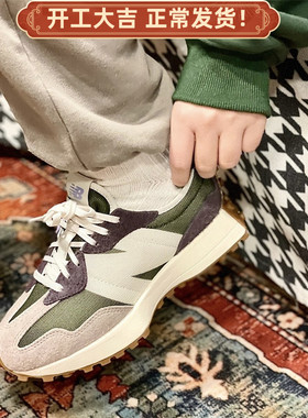New Balance/ NB327女复古休闲透气低帮运动跑步鞋WS327COB