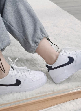 Nike耐克AIRFORCE1AF1空军一号小权志龙黑白女低帮板鞋315115-165