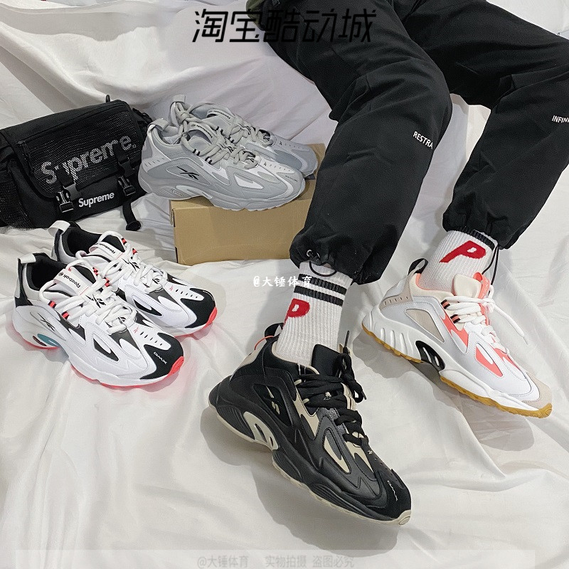 锐步老爹鞋Reebok DMX 1200男女复古运动休闲老爹鞋DV9232 CN7590-封面