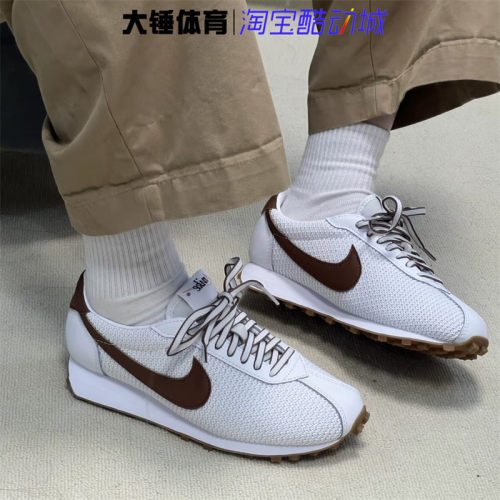 Nike/耐克LD-1000 SE女款白褐低帮舒适轻便休闲跑步鞋IH2128-100