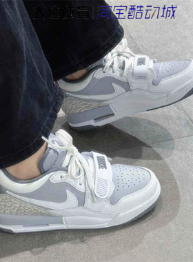 Nike/耐克Jordan Legacy 312女鞋白灰色休闲运动篮球鞋CD9054-005