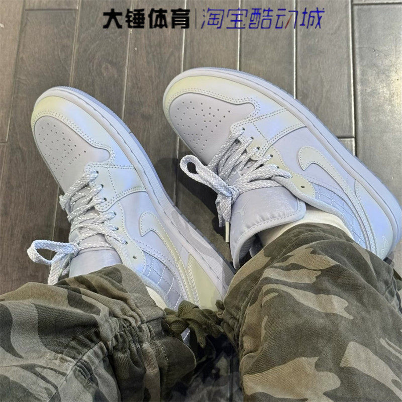 耐克/NikeAir Jordan 1AJ1男女蓝色时尚百搭运动篮球鞋IM5129-010
