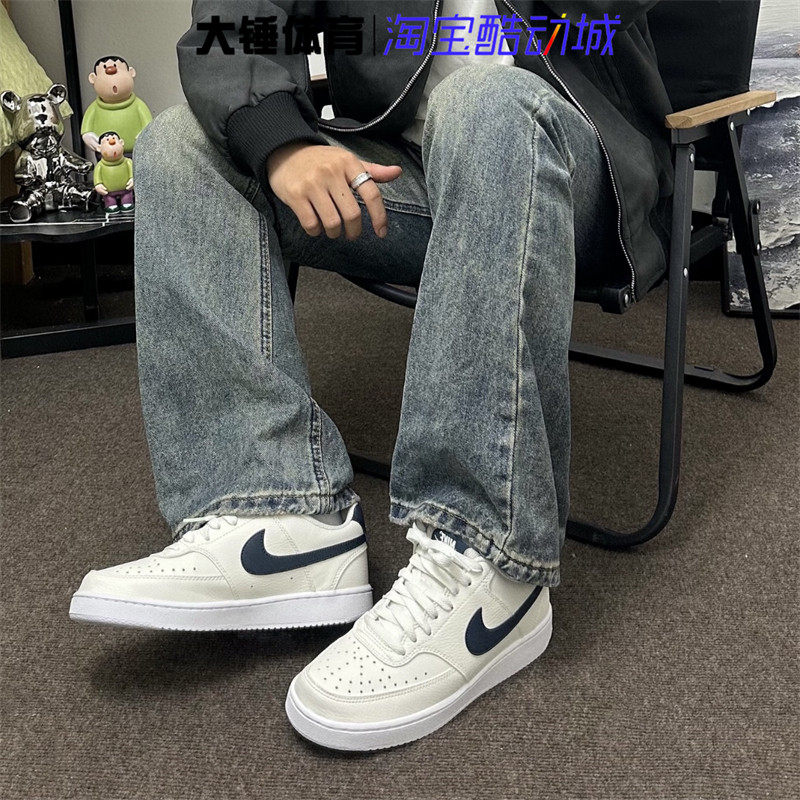 Nike耐克Court Vision Low白色男款低帮运动休闲板鞋 HQ4867-101