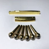 Золотая металлическая латунная гитара, 76mm