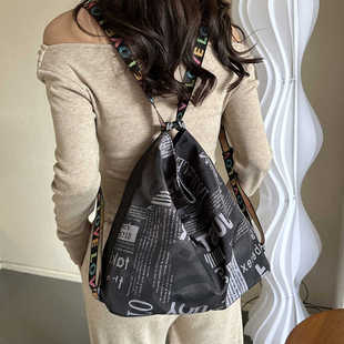 今年流行包包女2024新款斜挎包女多功能时尚百搭单肩双肩包托特包