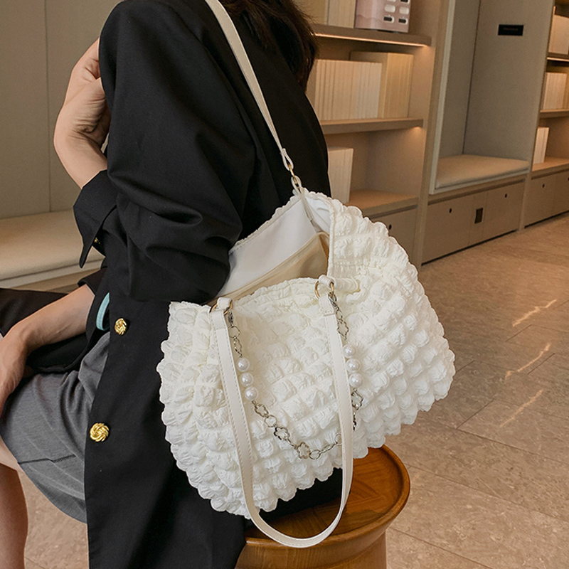 麦瑞雅质感通勤大容量单肩托特包