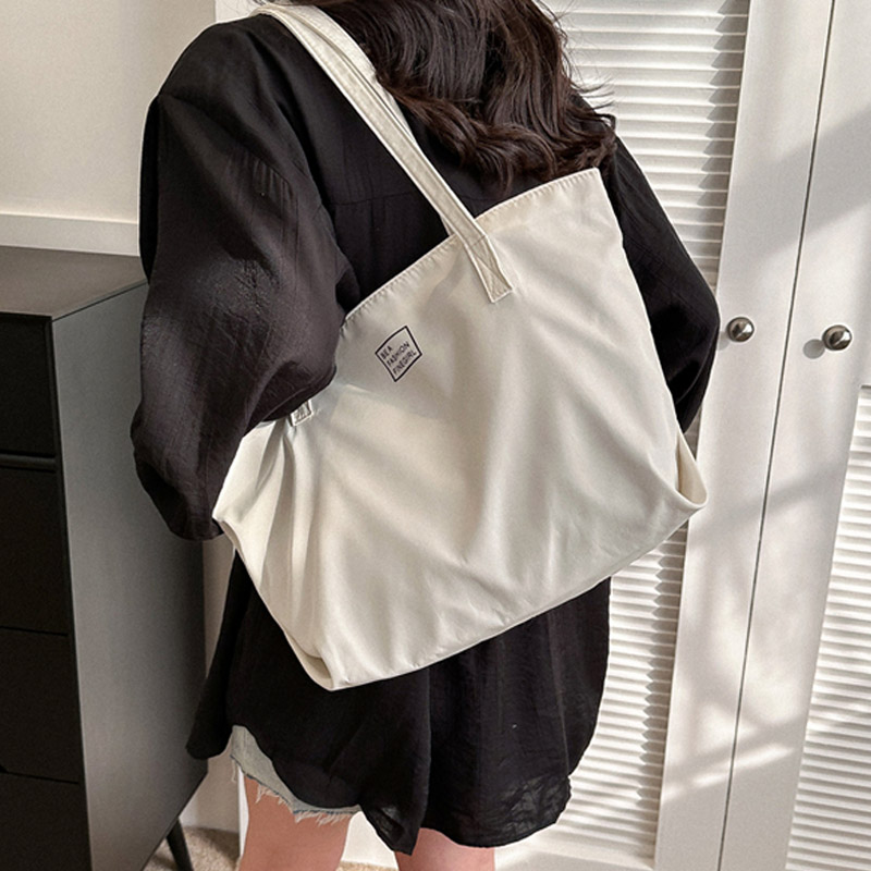 麦瑞雅日韩学生牛津布手提托特包