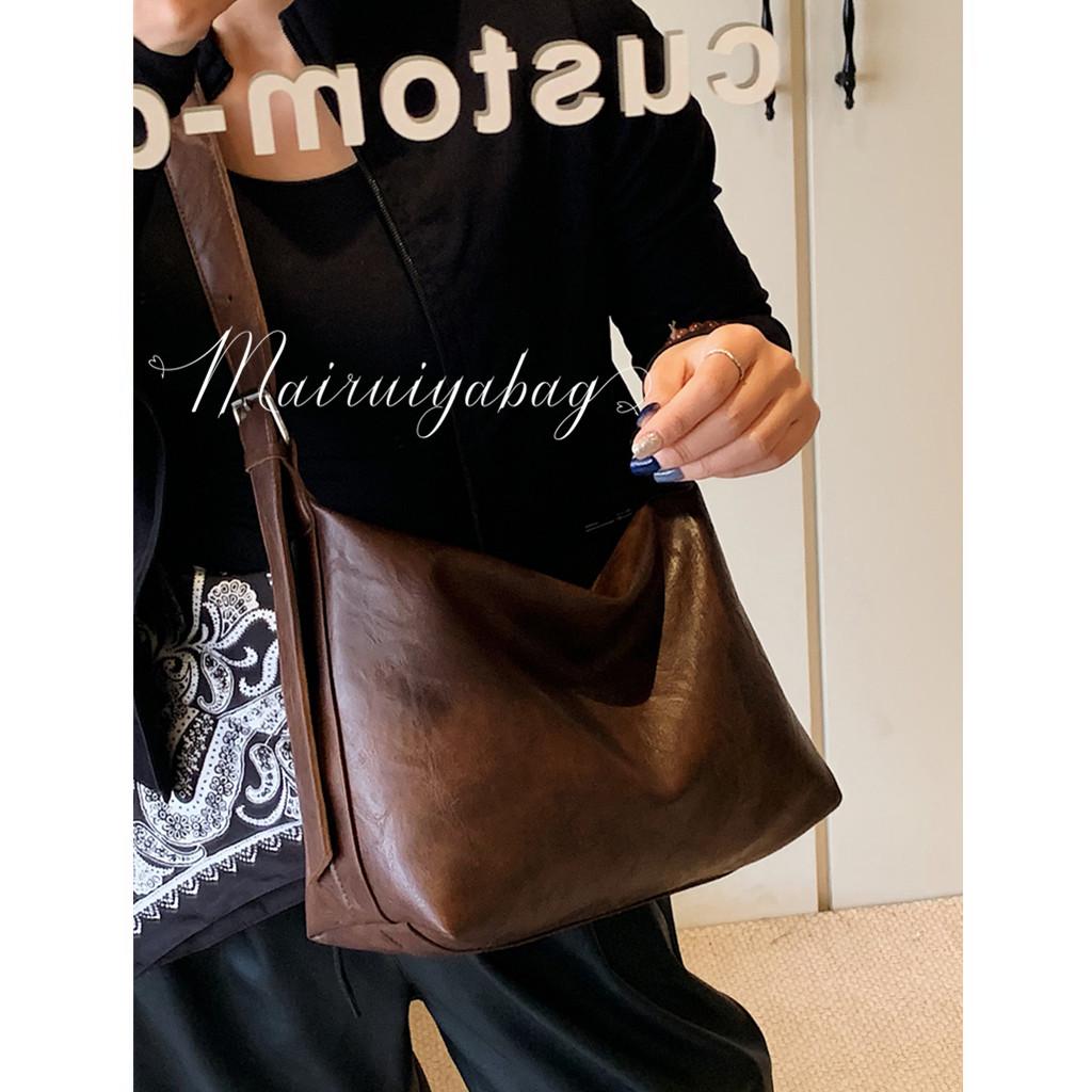 大容量通勤上班时尚复古托特包