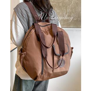 2024新款 百搭防水牛津布妈咪包包 大容量双肩包女休闲旅行背包时尚