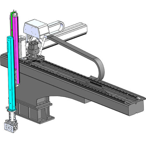 行程放大倍增机构3D模型