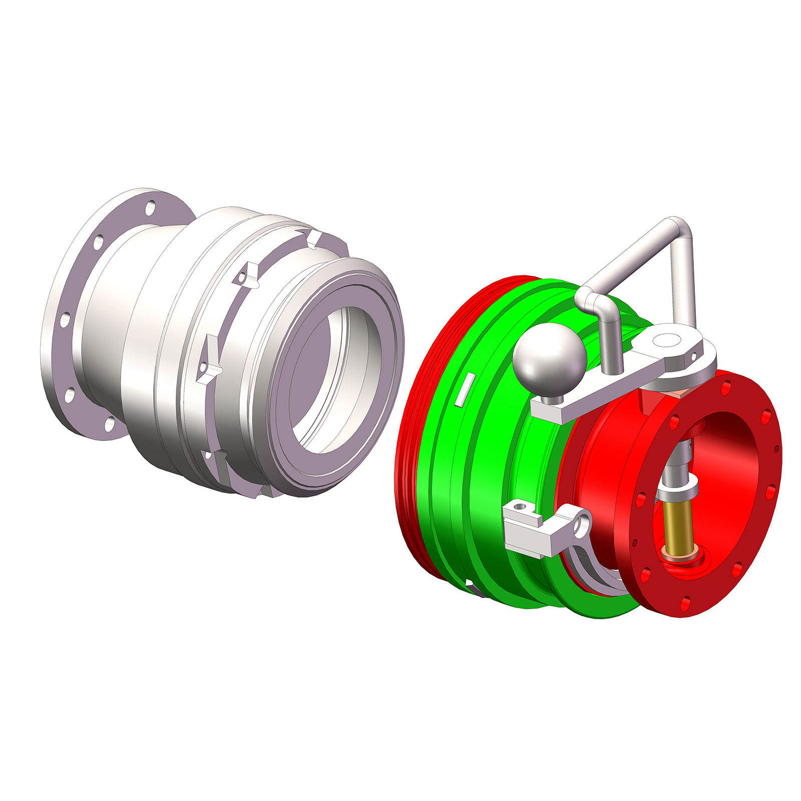 API 干式阀 3D 模型，SolidWorks 源文件，API RP-1004 标准